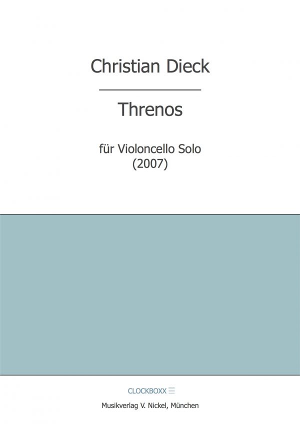 Dieck, Christian: Threnos
