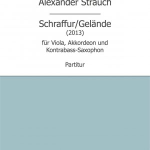 Strauch, Alexander: Schraffur / Gelände