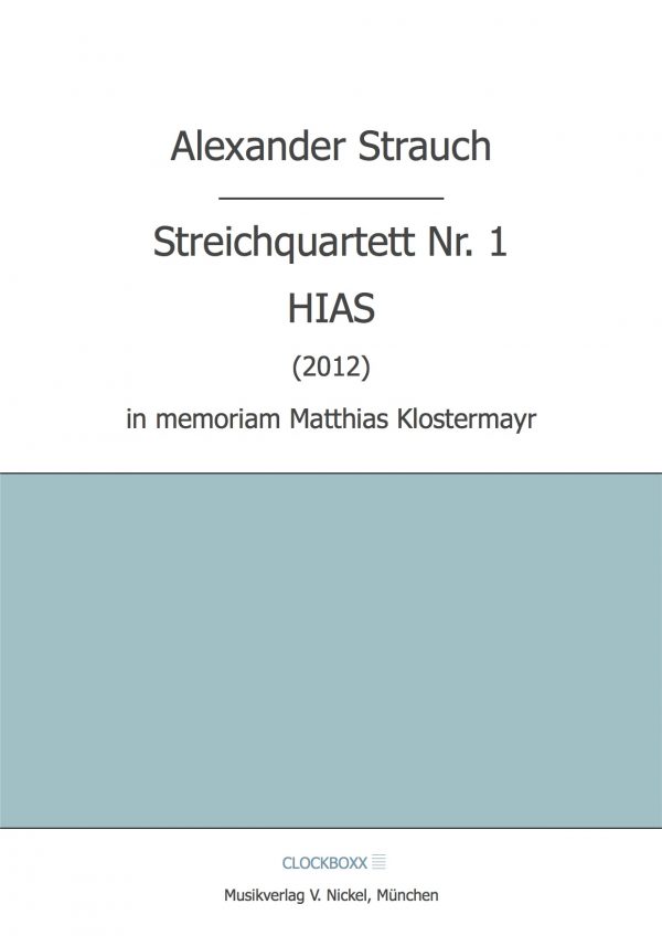 Strauch, Alexander: HIAS