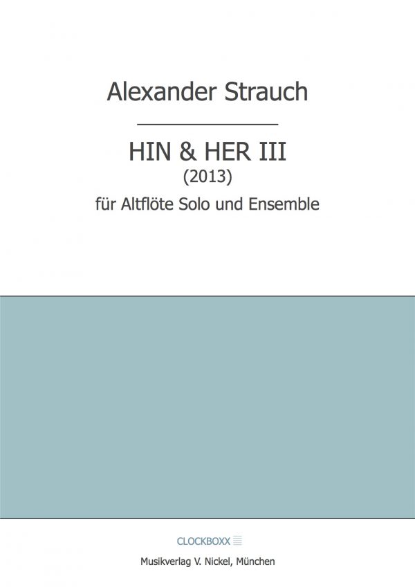 Strauch, Alexander: Hin und Her III